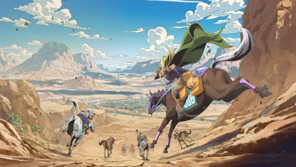 steel ball run anime staff