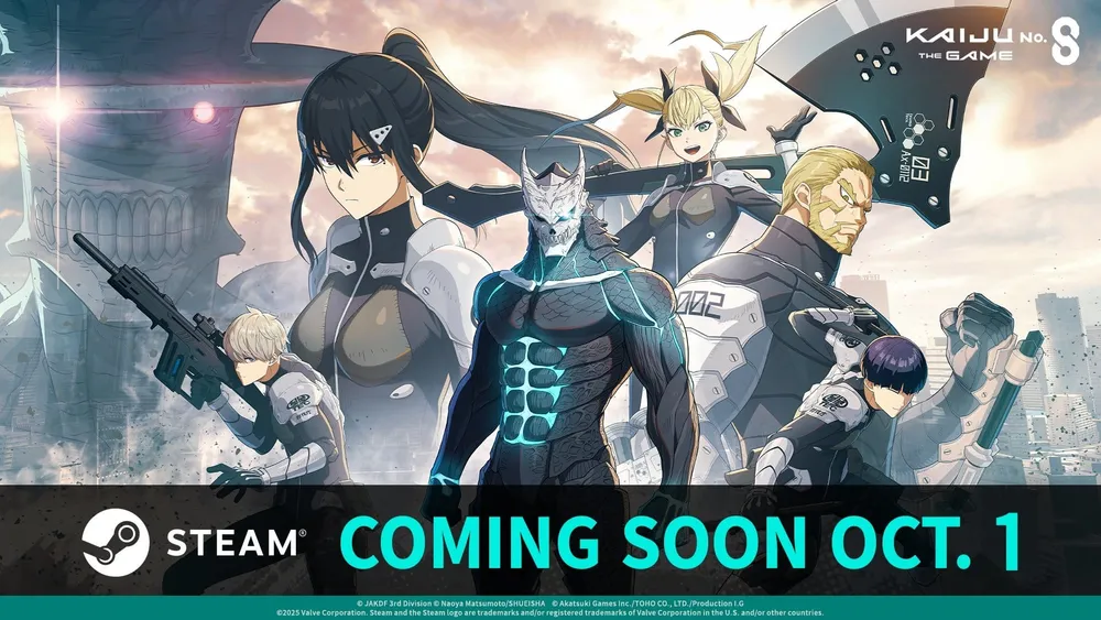 Kaiju NO. 8 THE GAME Announces PC Release on October 1