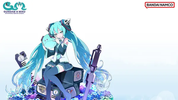 Image for Gundam Celebrates 45th Anniversary With Hatsune Miku Figures, Concert