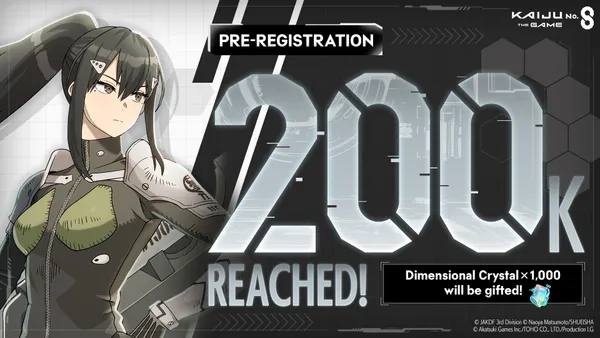 Image for Kaiju No. 8: The Game Surpasses 200,000 Pre-Registrations