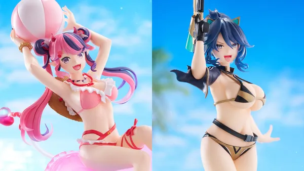 Image for VShojo and Taito Prepare for the Summer with New Kson and Ironmouse Figures