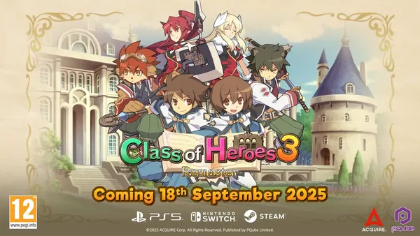 Image for Class of Heroes 3 Remaster Launches on September 18