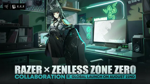 Image for Zenless Zone Zero Launches Razer Collaboration Inspired by Agent Miyabi